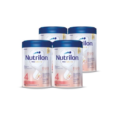 NUTRILON 4 Profutura duobiotik batoľacie mlieko 24+ mesiacov 4x800 g 4x800 g 3200 g