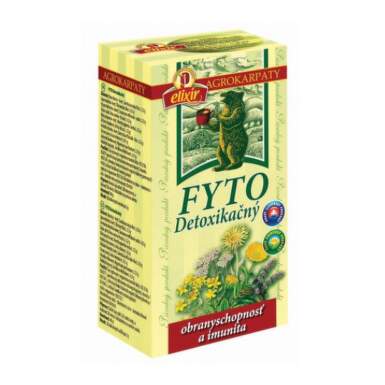AGROKARPATY Fyto čaj detoxikačný 20 x 2 g