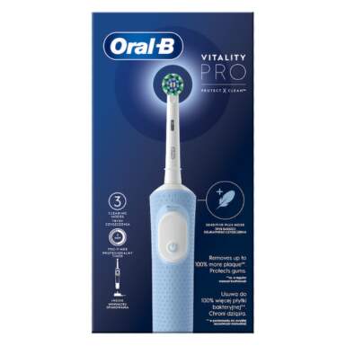 ORAL-B Vitality pro protect X clean vapour blue 1 ks