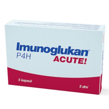 IMUNOGLUKAN P4H Acute! 5 kapsúl