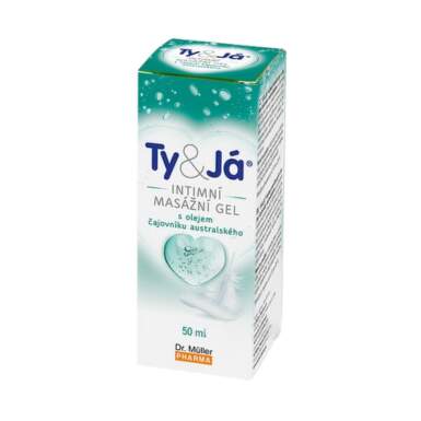 DR. MÜLLER Ty&ja intímny masážny gél 50 ml