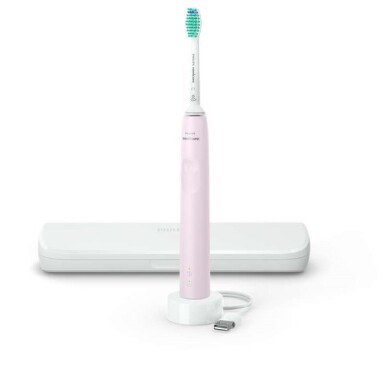 PHILIPS Sonicare 3100 pink elektrická sonická zubná kefka HX3673/11 s puzdrom 1 kus