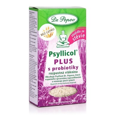 DR. POPOV PSYLLICOL PLUS s probiotikami 100g
