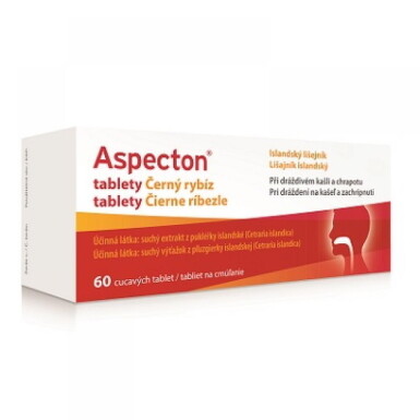 Aspecton tablety Čierne ríbezle 60ks