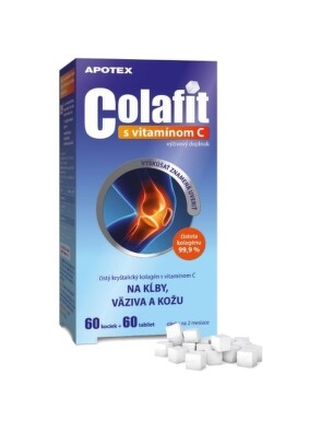 COLAFIT s vitamínom C 60 kociek+60 tbl