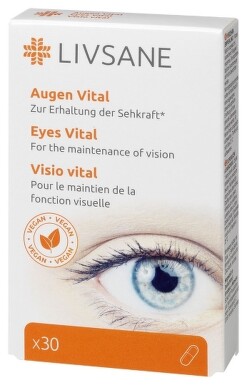 LIVSANE Podpora pre zdravé oči cps 30