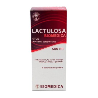 BIOMEDICA Lactulosa sirup 50% 500 ml