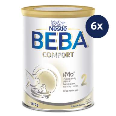 BEBA Comfort 2 HM-O 800 g - balenie 6 ks_