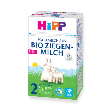 HiPP 2 Bio kozie mliekonásledná mliečna dojčenská výživa (od ukonč. 6. mesiaca) 1x400 g
