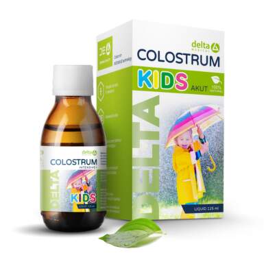 DELTA COLOSTRUM Akut Kids sirup natural 125 ml