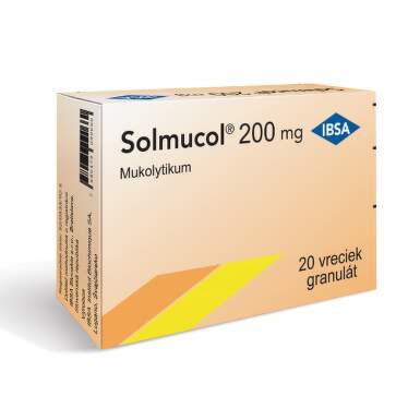 Solmucol 200 mg gra 20x1,5g/200mg (sac.)