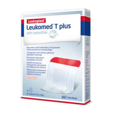 LEUKOPLAST Leukomed T plus skin sensitive 8 x 10 cm 5 ks