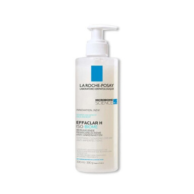 LA ROCHE-POSAY Effaclar h iso-biome krém proti nedokonalostiam pleti s pumpičkou 390 ml