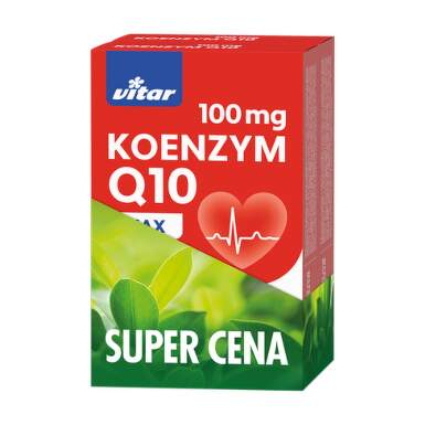 VITAR Koenzym Q10 max 100 mg duopack set