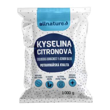 ALLNATURE Kyselina citrónová 1 kg