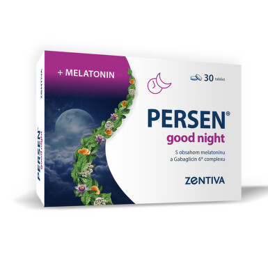 PERSEN Good night s melatonínom 30 tabliet