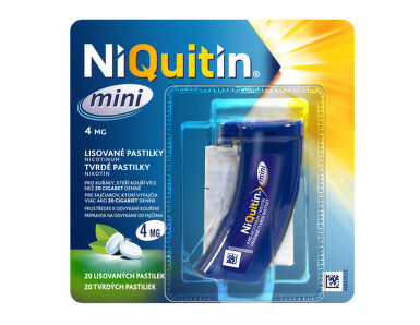 NIQUITIN Mini 4 mg 20 pastiliek