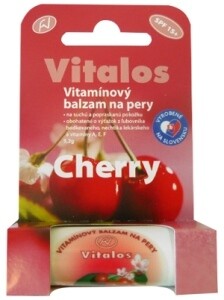 VITALOS Balzam na pery cherry SPF 15 1ks