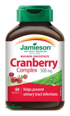 JAMIESON Brusnice - komplex 500 mg 60 cps. tbl 60