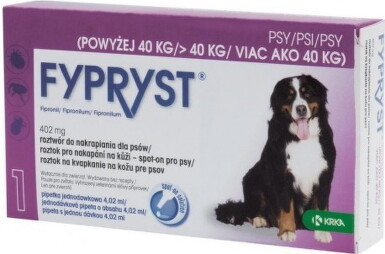 FYPRYST 402 mg PSY NAD 40 KG 1x4,02ml