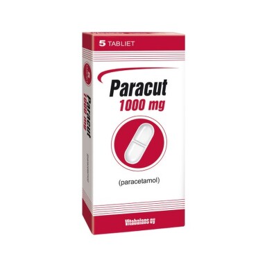 PARACUT 1000 mg 5 tabliet