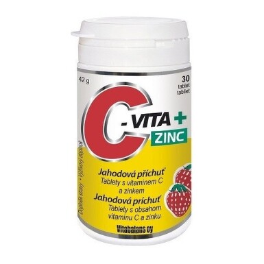 VITABALANS C-vita + zinc 30 tabliet