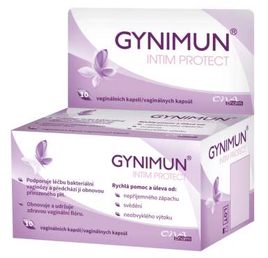 GYNIMUN Intim care 10 vaginálnych kapsúl