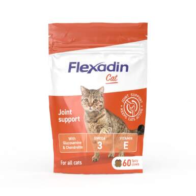 FLEXADIN Cat žuvacie tablety pre mačky 60 ks