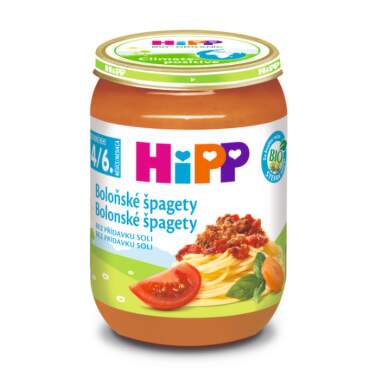 HIPP Príkrm bio bolonské špagety 190 g