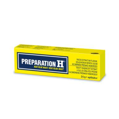 PREPARATION H rektálna masť na liečbu hemeroidov 25 g