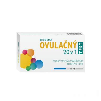 BIOGEMA Ovulačný test 20 v 1 20 kusov