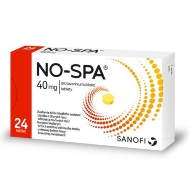 NO-SPA 40 mg 24 tabliet