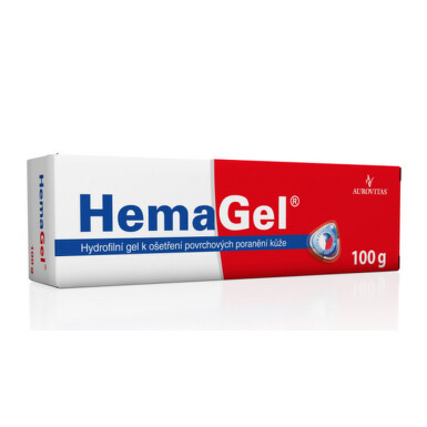 HEMAGEL gél na ošetrenie povrchových poranení 100 g