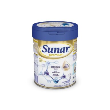 SUNAR Premium 1 počiatočná mliečna výživa 700 g