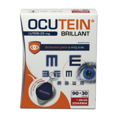Simply You Ocutein Brillant Lutein 25 mg 90+30 cps. + utierka na okuliare tbl 90+30 + darcek