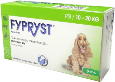 FYPRYST 134 mg PSY 10-20 KG 1x1,34ml