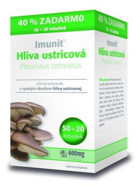 Imunit HLIVA ustricová cps 50+20 zdarma