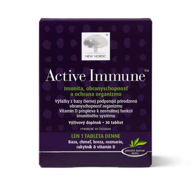 NEW NORDIC Active immune 30 tabliet