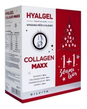 HYALGEL Collagen maxx vianočné balenie 500 + 500ml