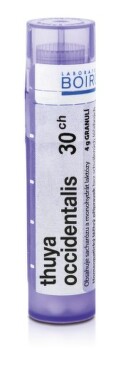 THUYA OCCIDENTALIS 30 CH granule 4 g