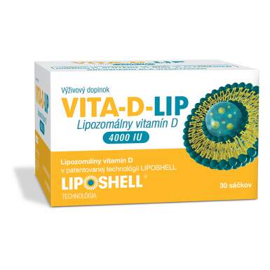 VITA-D-LIP Liposomal vitamin D 4000 IU gél 30 vrecúšok