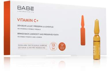 BABÉ Vitamín C+ roztok v ampulkách 10 x 2 ml