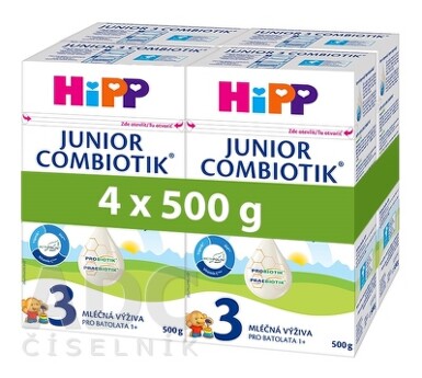 HIPP 3 Junior  combiotik 4 x 500g