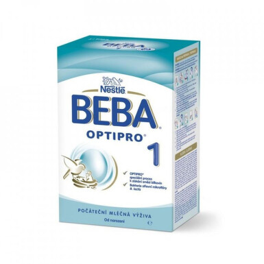 BEBA OPTIPRO 1 Počiatočná mliečna výživa od narodenia 500 g