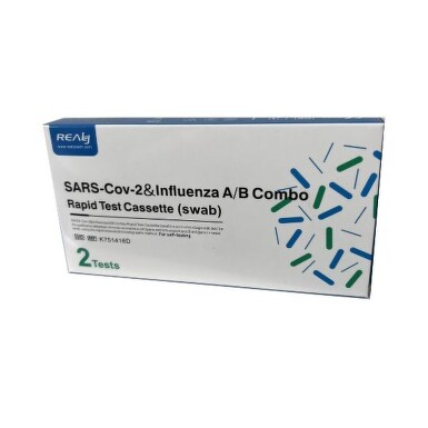 SARS-CoV-2 & influenza A/B Combo Rapid test na covid 2 kusy