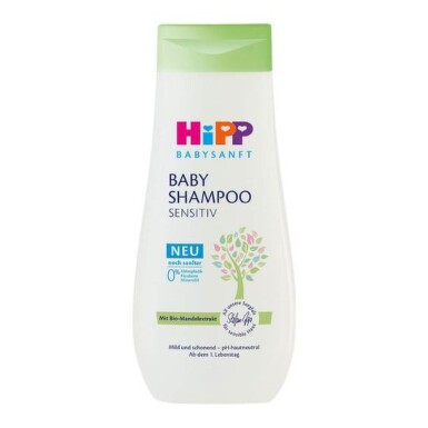 HiPP Babysanft šampón šetrný s výťažkom z bio mandlí 200 ml