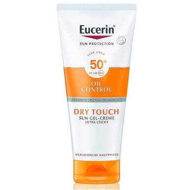 EUCERIN Sun oil control dry touch spf 50+ gél-krém na opaľovanie 200 ml