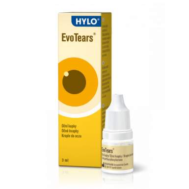 EVOTEARS Očné kvapky 3 ml