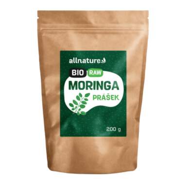 ALLNATURE Moringa prášok vegan 200 g