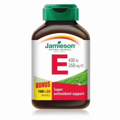 JAMIESON Vitamín E 400 IU 120 tabliet